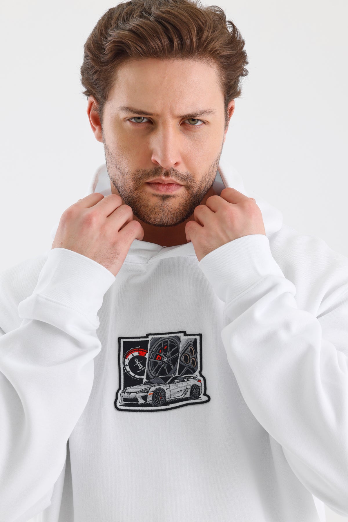 LFA Beyaz Hoodie