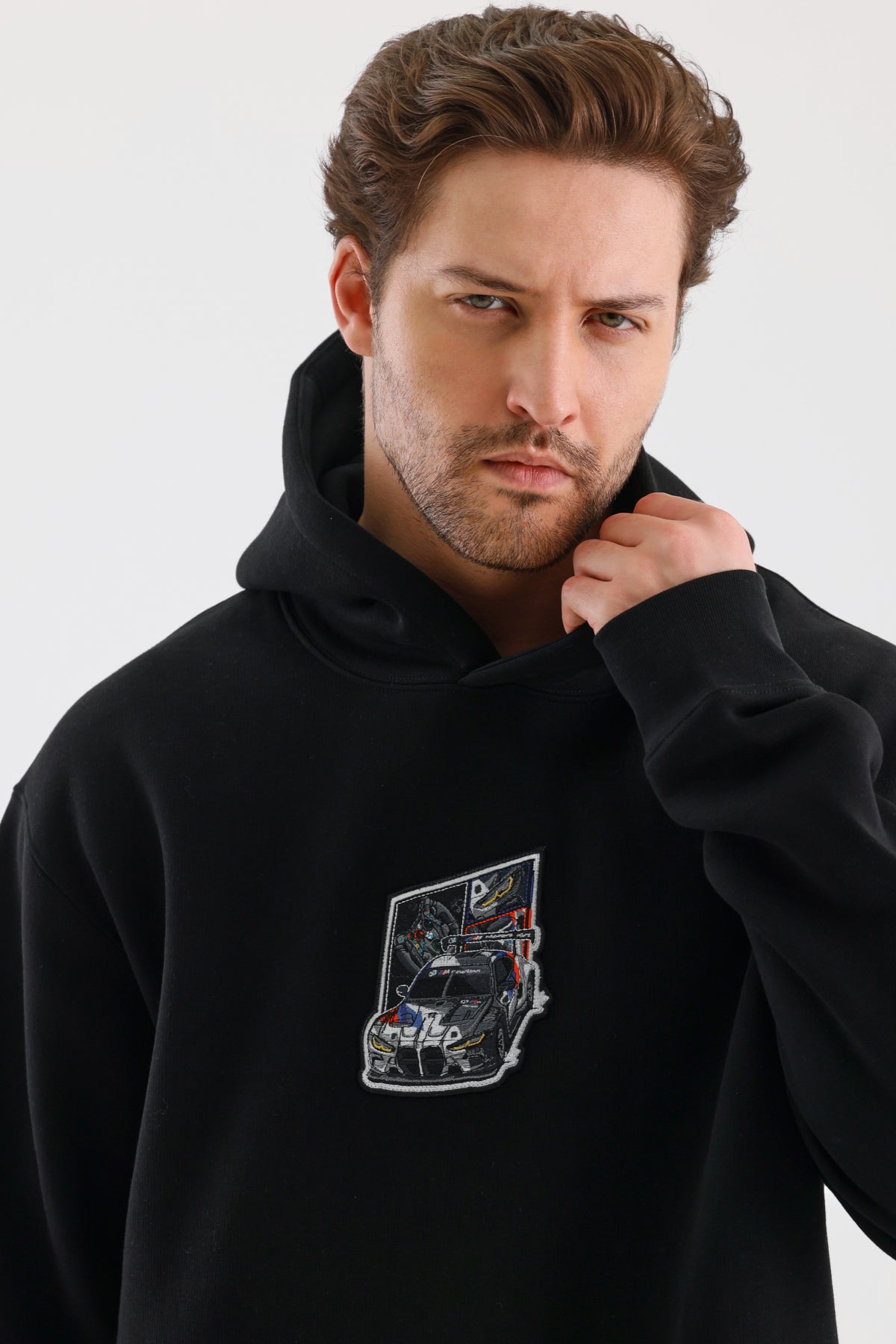 M4 GT3 Siyah Hoodie