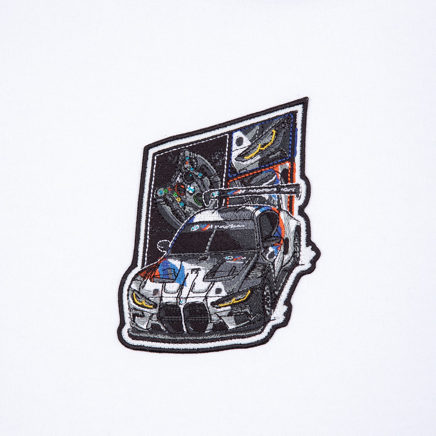 M4 GT3 Beyaz Hoodie