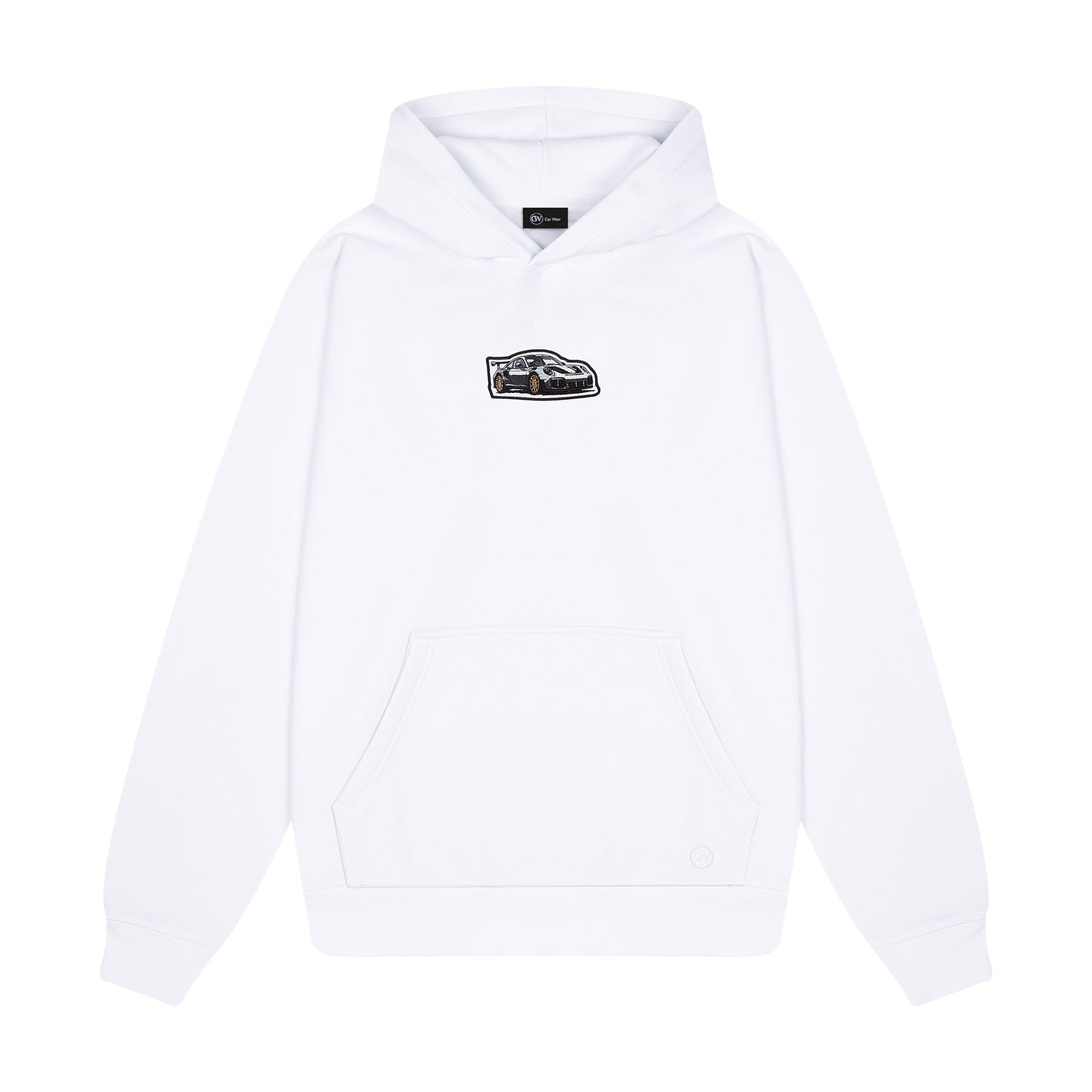 911 GT2 RS Weissach Beyaz Hoodie