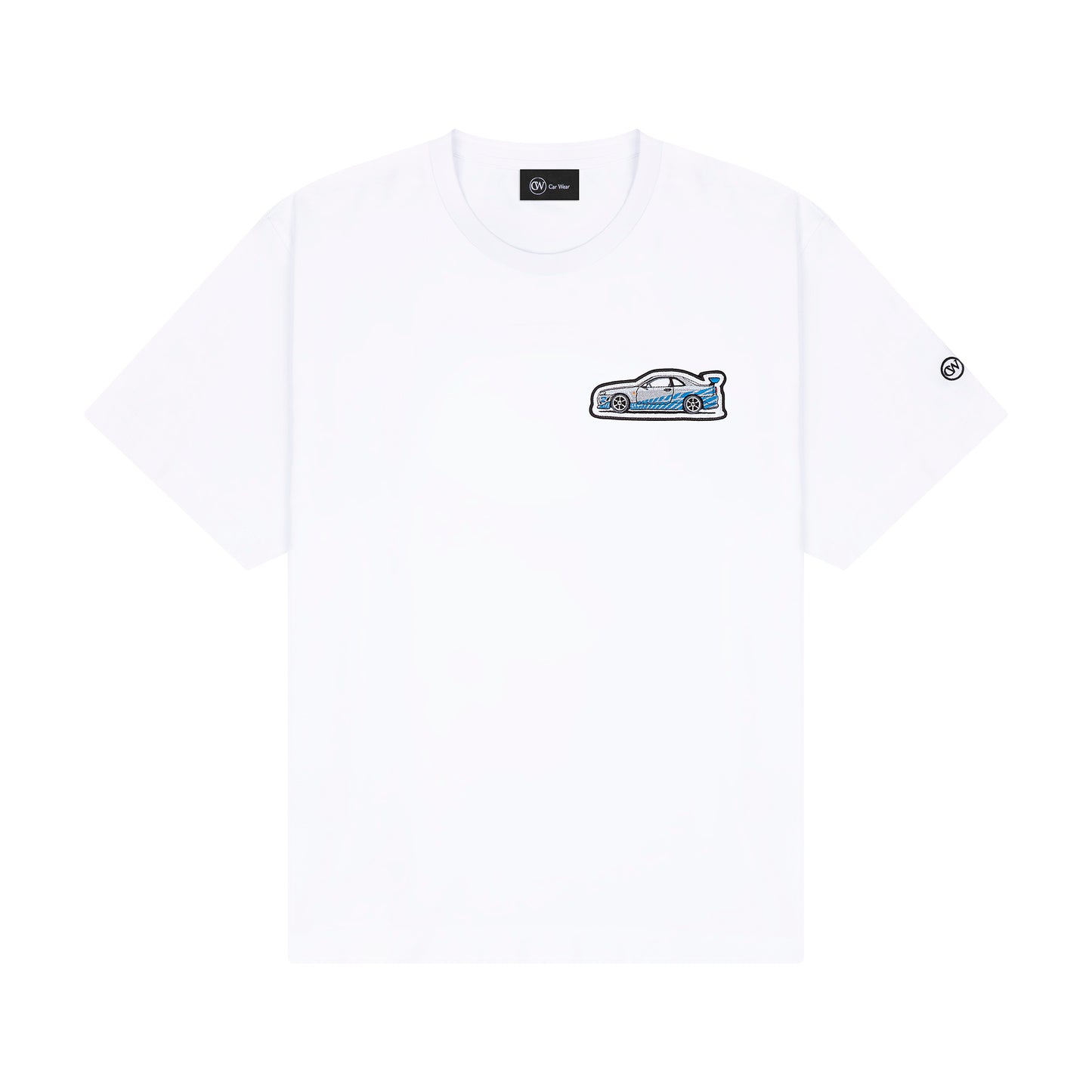 Paul Walker Skyline GTR R34 Beyaz T-Shirt