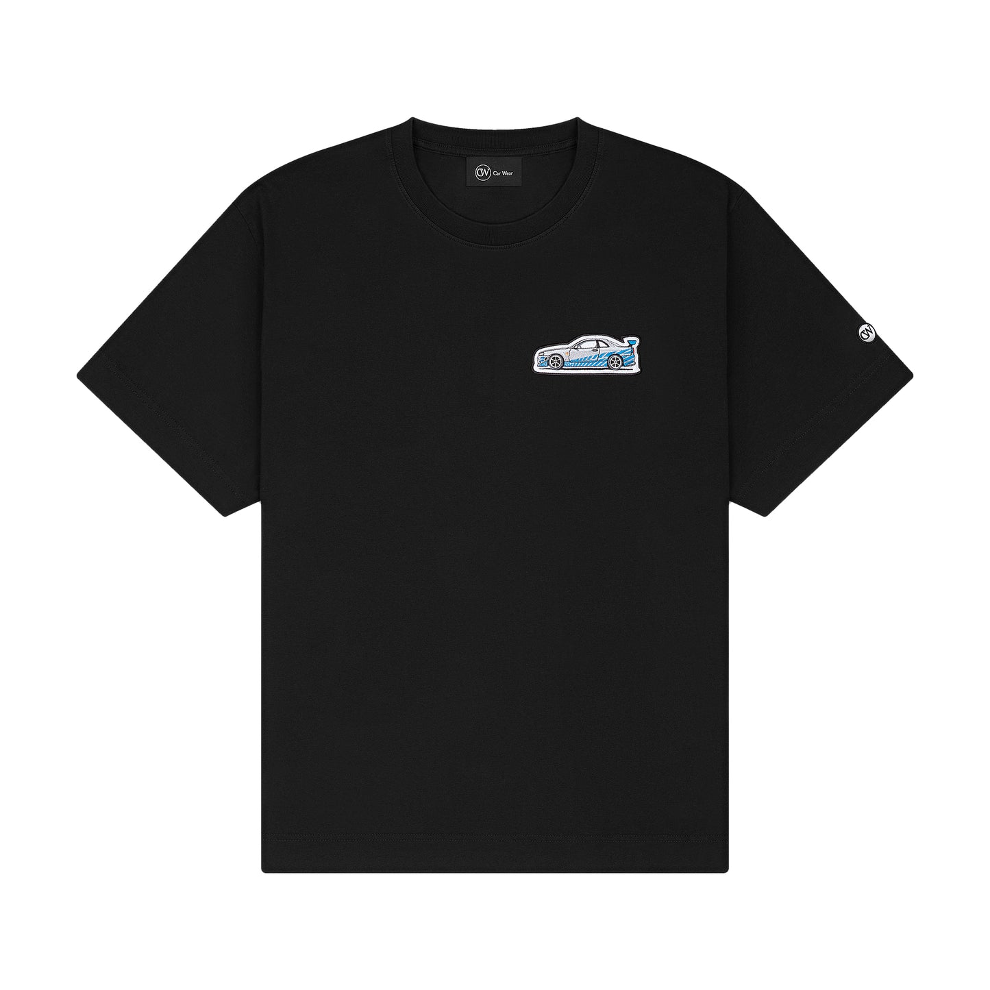 Paul Walker Skyline GTR R34 Siyah T-Shirt