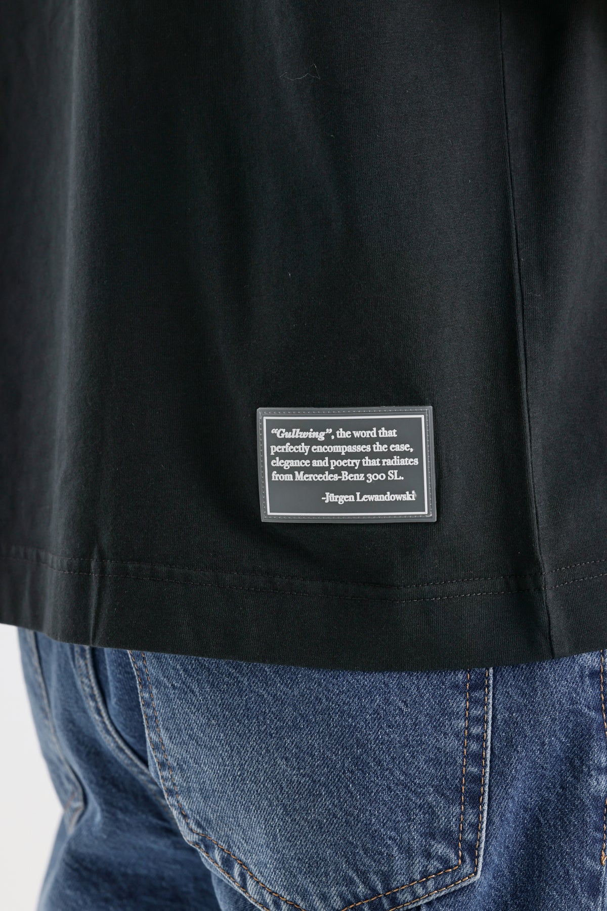 300 SL "Gullwing" Siyah T-Shirt