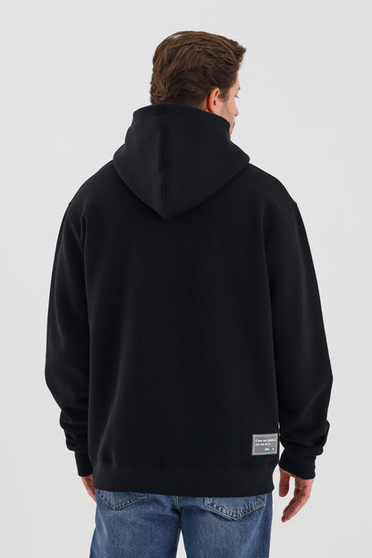 F40 Siyah Hoodie