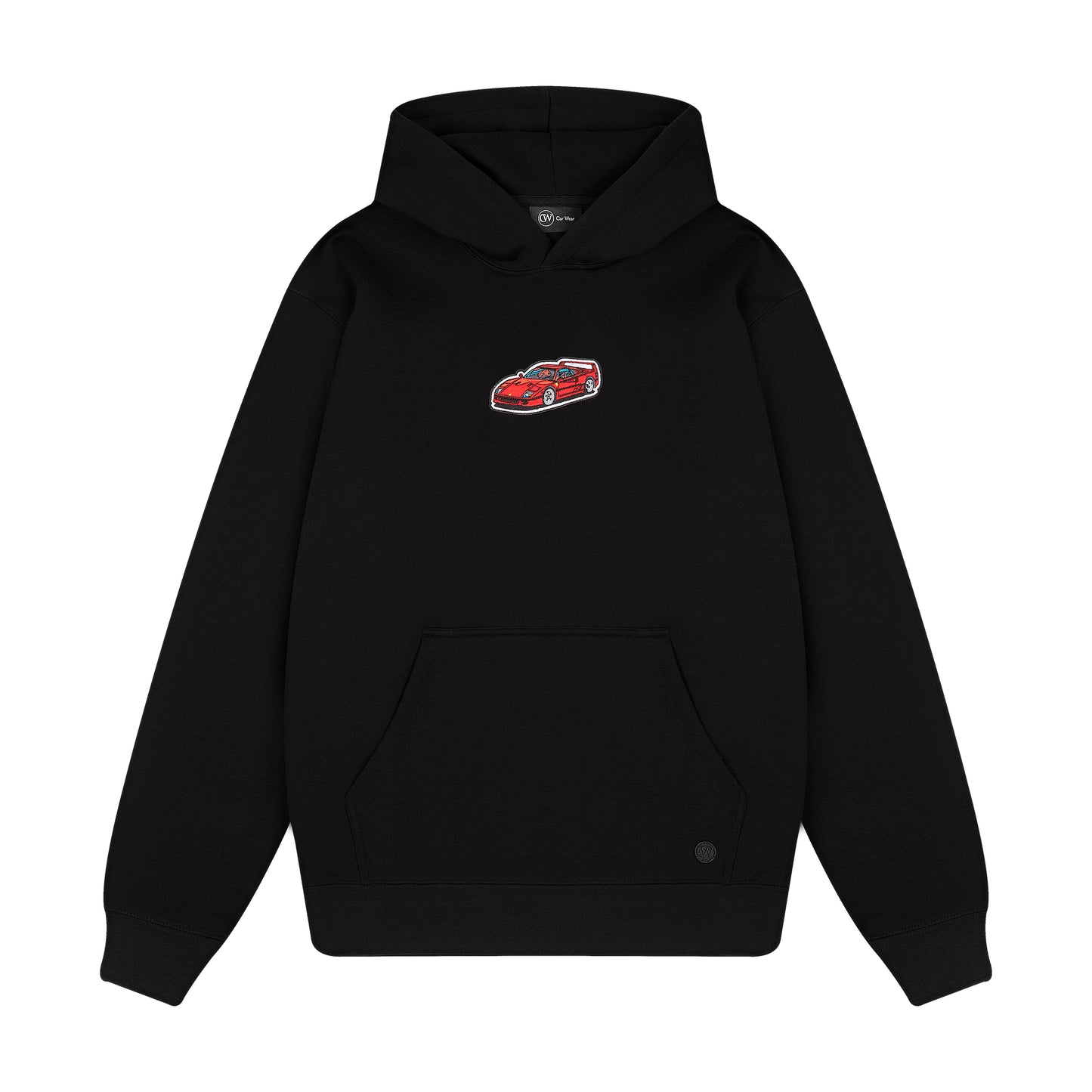 F40 Siyah Hoodie