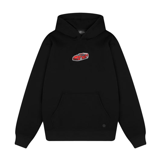 F40 Siyah Hoodie