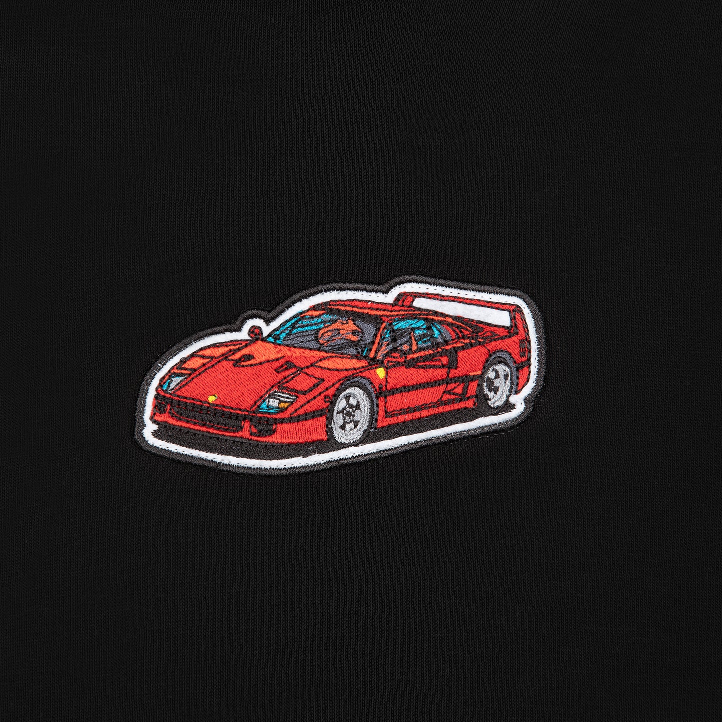 F40 Siyah Hoodie