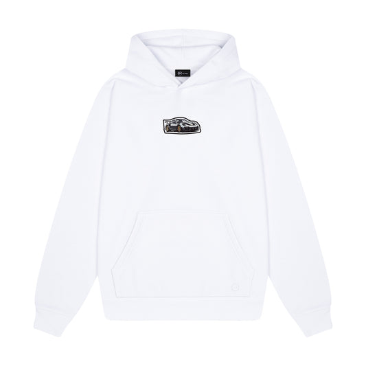 911 GT2 RS Weissach Beyaz Hoodie